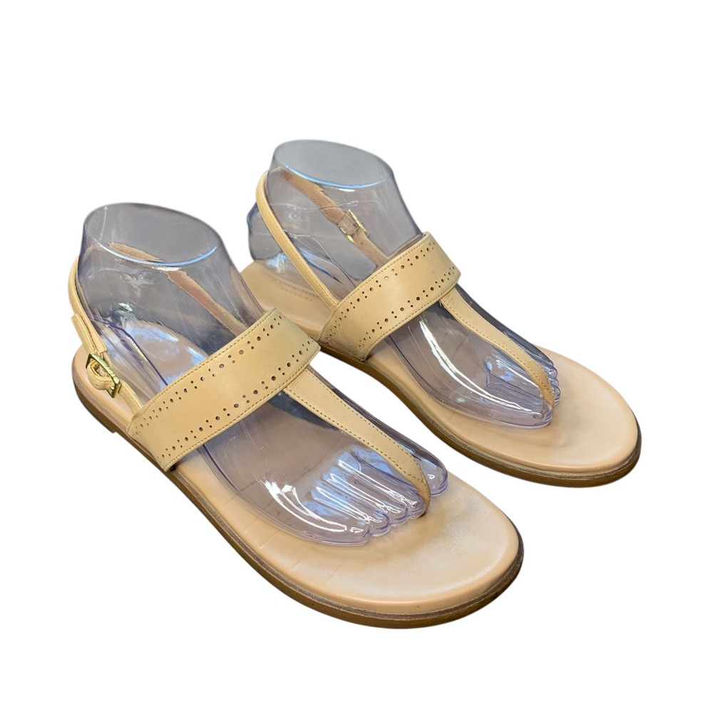 Cole Haan Grand 0.S tan/nude thong‎ sandal. Size 8.5B